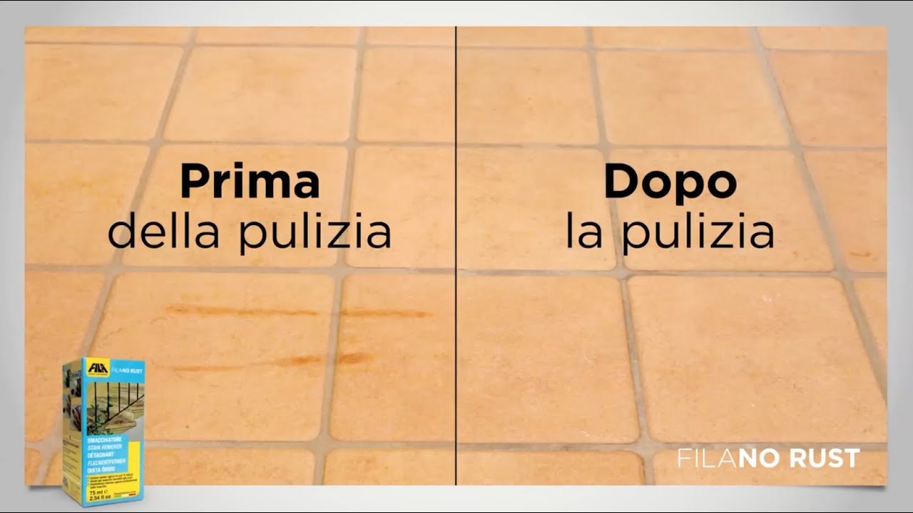 Come togliere macchie di ruggine con filano rust youtube Togliere le macchie