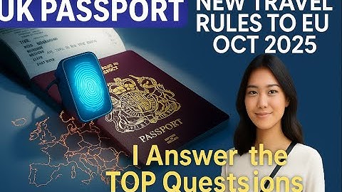 BIG CHANGES for Travel to Europe in October 2025! (ETIAS, EES & UK ETA)