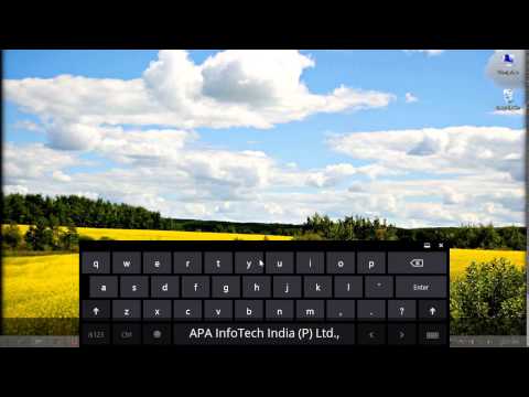 11 Basic Computer How to create on screen keyboard