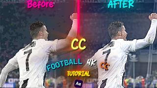 How To Make 4K NEW CC For Football - FULL - TUTORIAL In ( AFTER EFFECTS )
