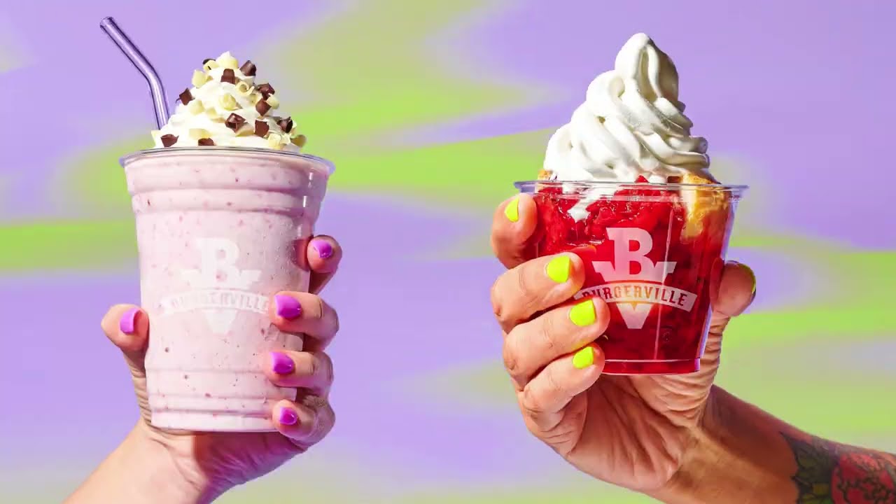 Fresh Strawberries at Burgerville