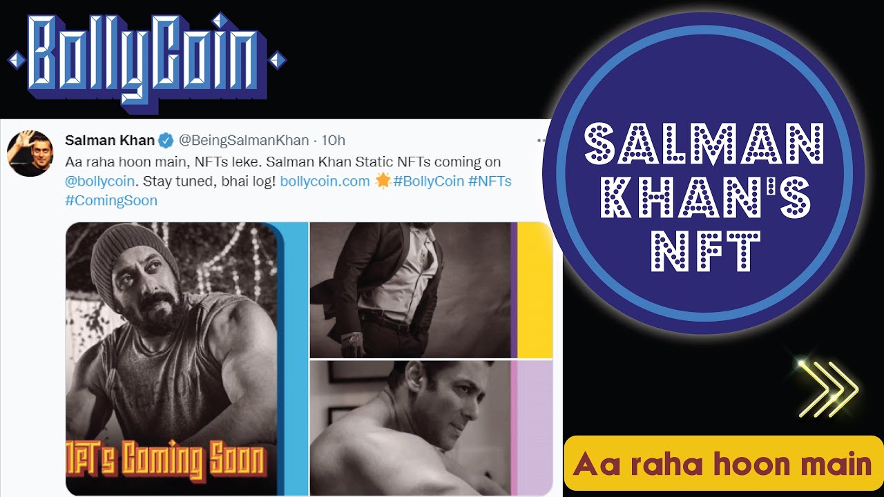 Salman Khan la rhe hai Bollywood ka coin and Nft market place. pura video channel pe dekhe