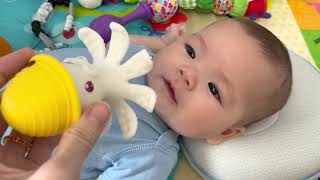 Is this the way to use the teether toy?