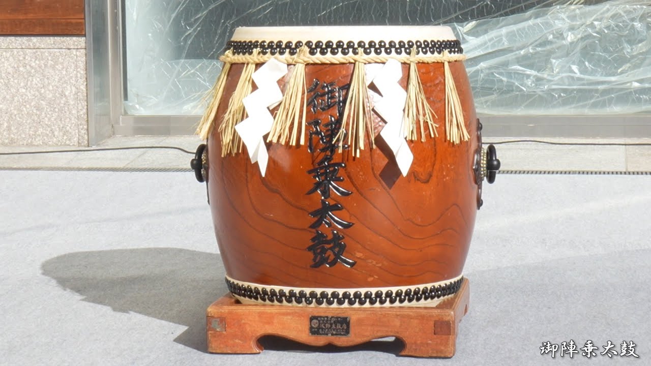 御陣乗太鼓 香林坊アトリオ 能登応援フェア 2024 / 石川県金沢市