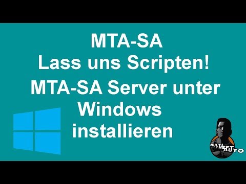 Video: So Erstellen Sie Einen Server Für MTA