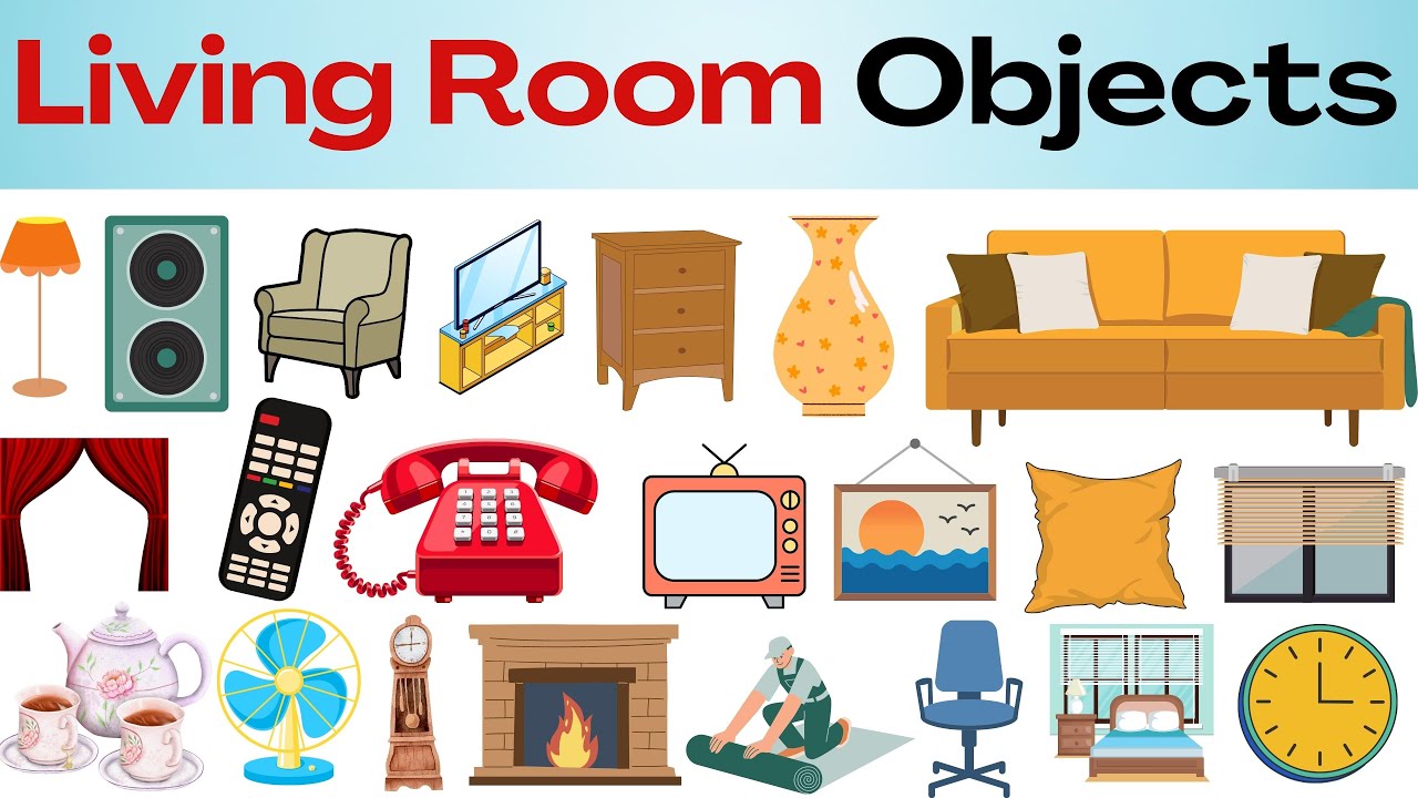Living Room Furniture In English