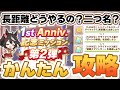 【ウマ娘】誰でもできるかんたんアニバミッション攻略!長距離レースの出し方もわかる!