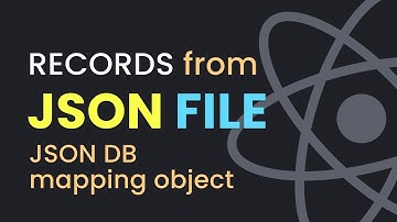 Display Data from JSON File in React JS