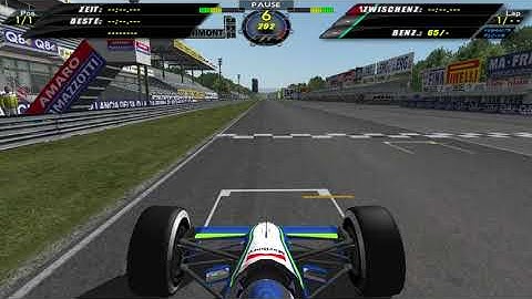 F1 Challenge VB 1990 Onyx Monza Onboard Lap
