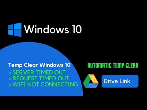 Fix All Network Related Error In Windows 10 | 100% Working | CMD Script | Drive Download Link ✔✔