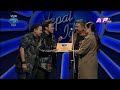 Rahul biswas  nepal idol golden mic  sangharsa paxiko pratiphal