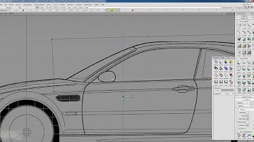 Alias modeling -20191101 M3 Basic skin 사이드글라스 바디만들기