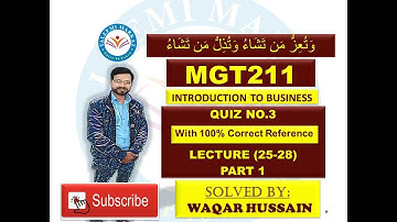 MGT211 quiz no 3 solution by taleemi markaz part 1