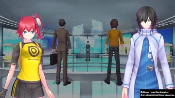 DIGIMON STORY CYBER SLEUTH Walkthrough Part 84 - Avalon Server