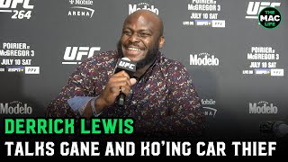 Derrick Lewis: Francis Ngannou said 'No, I'm going to Africa to play in the sand'