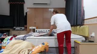 Who hates changing bedsheet like i do?🤣🤣