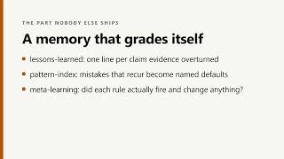 lorewerk - a free file-based memory for Claude Code that audits itself