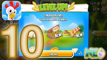 Hay Day: Gameplay Walkthrough Part 10 - Level Up 10 (iOS, Android)