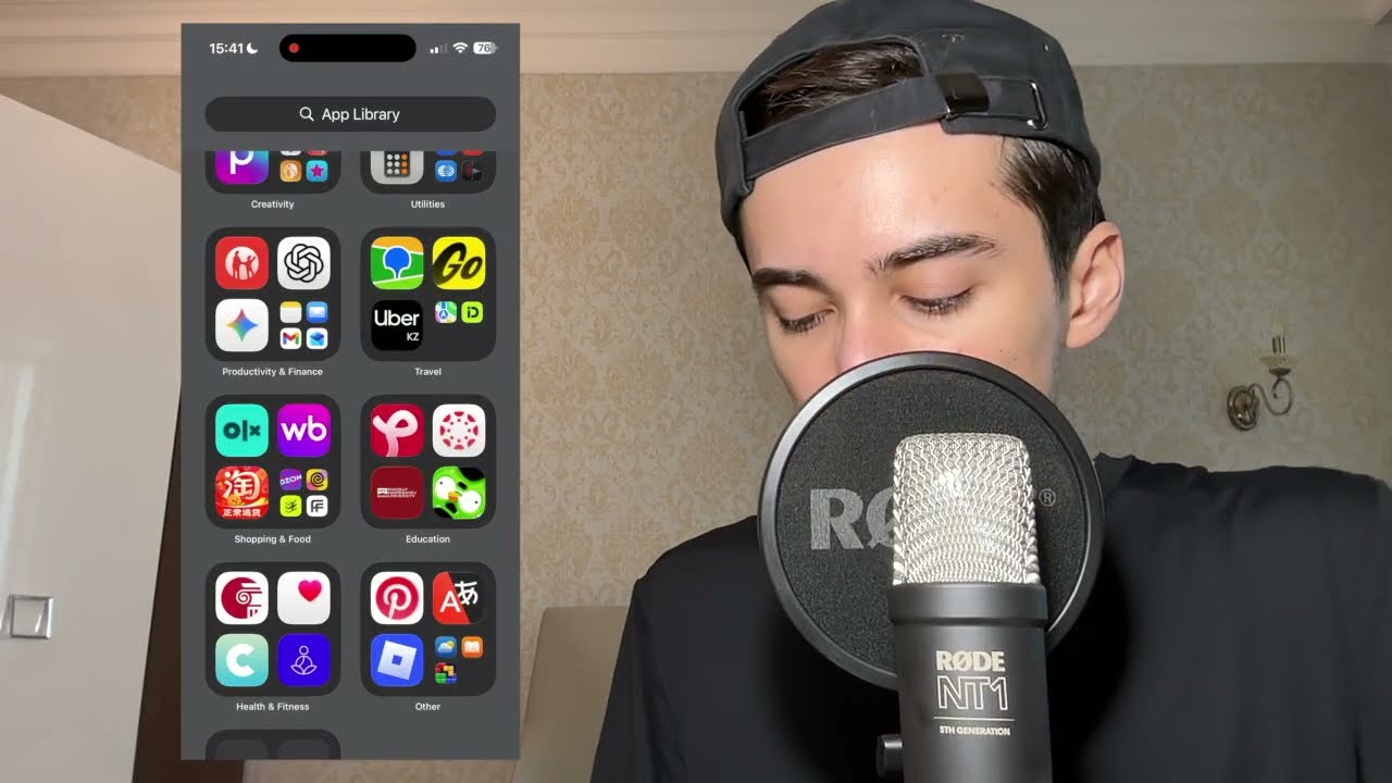 АСМР что в моем телефоне ASMR whats in my phone