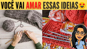 O que dá pra fazer com crochê?