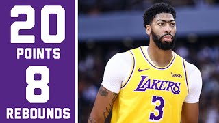 Anthony Davis 20 pts 8 reb 3 ast vs Spurs | Full Game Highlights