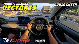 Maruti Suzuki VICTORIS | Audio Check | 1.5 Mild Hybrid AT | POV Test Drive + Review | RevLimits