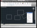 Learn AutoCAD 2012  Video Tutorial - basic training- use the rectangle tool