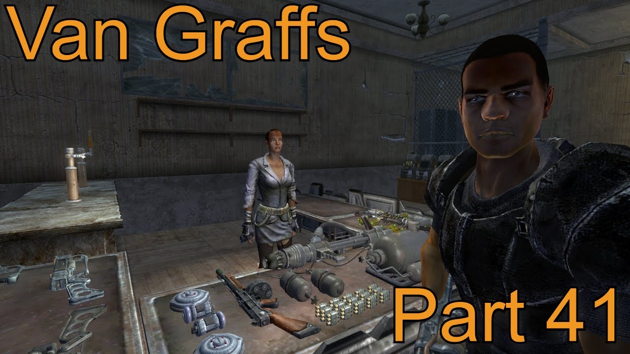 Fallout New Vegas 100% Hardcore Mode (part 41) Van Graffs