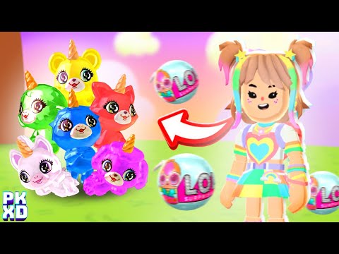 Meet the Cutest Rainbow Pets in PK XD! 😻🌈