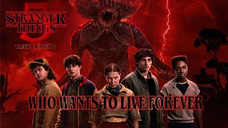 Stranger Things 5 Trailer Song Who Wants To Live Forever - Queen Epic Version
