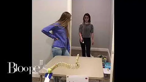 Samantha and Kristen Rube Goldberg Machine