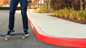 HOW TO RIDE OFF A CURB THE EASIEST WAY TUTORIAL