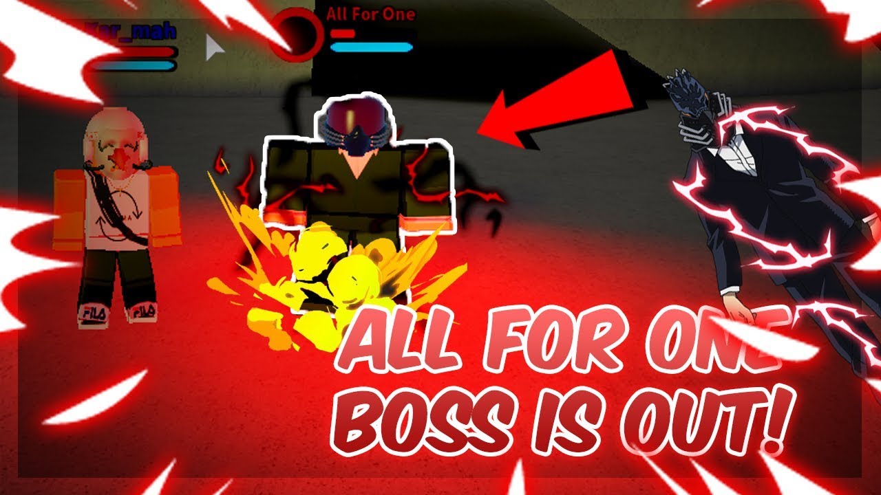 New Update All For One Boss Boku No Roblox Remastered Roblox Youtube - boku no roblox new update best jeanist quest and new boss all for