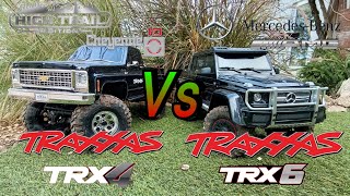 Traxxas Trx4 High Trail Vs Trx6 Mercedes G 6x6