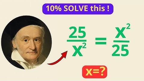Germany | Can You Solve This ? | Math Olympiad
