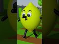 #shorts - Limon Adam Şip Şap Şop 3D Animasyon | Bebek ve Çocuk Şarkısı | Çizgi Film | Furkiş TV