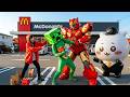 まいぜんシスターズ実写版/マクドナルド🍔ハッピーセット🎉ちいかわ🎀＆ロボ🤖開封‼️ルイージマンション初見プレイ🔰駄菓子でASMRしてみた結果⁉️
