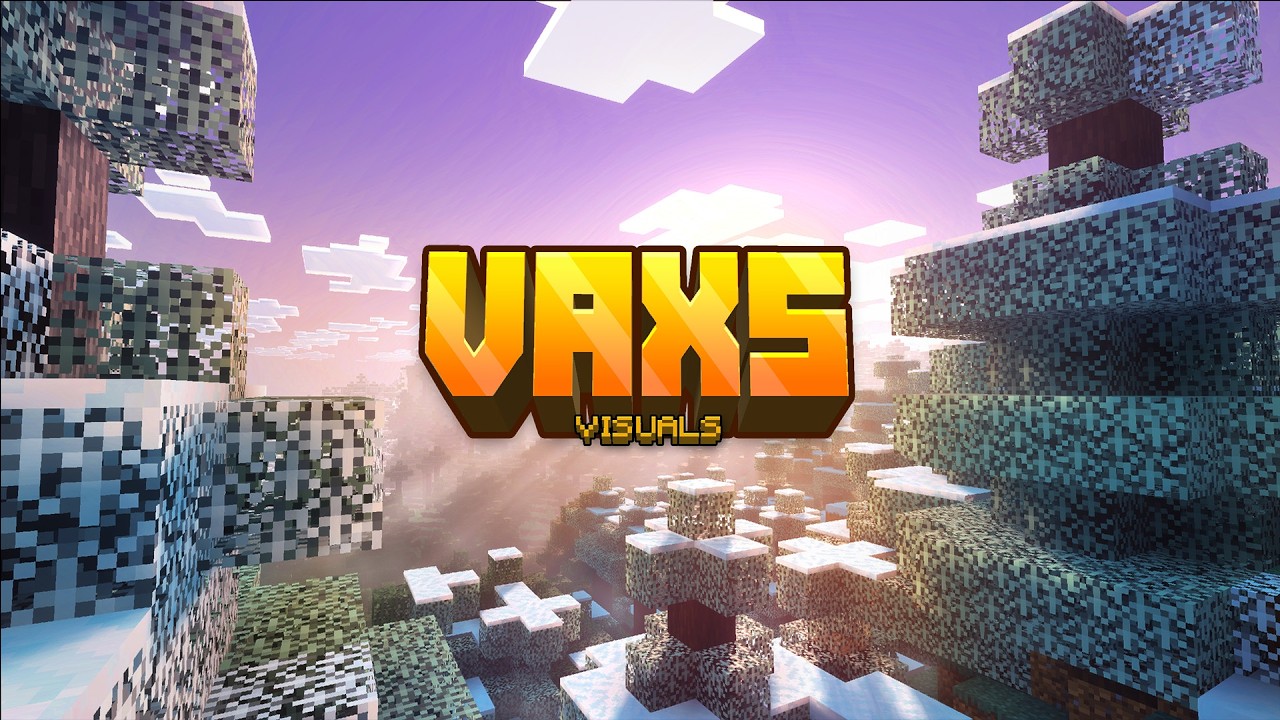VAXS VISUALS Makes Minecraft Bedrock Look Absolutely STUNNING!
