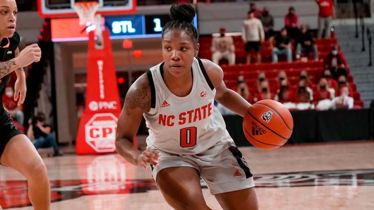 2021.11.15 Towson Tigers at #5 NC State Wolfpack Women's Basketball