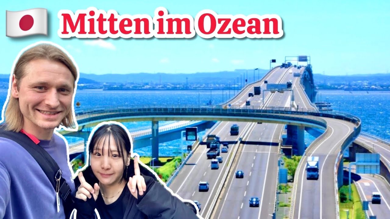 10km UNTERM MEER in JAPAN! Autobahn zur spektakulärsten Raststätte der Welt?