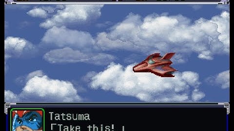 Super Robot Wars Alpha(PSX) - Dragon, Liger, and Poseidon Attacks