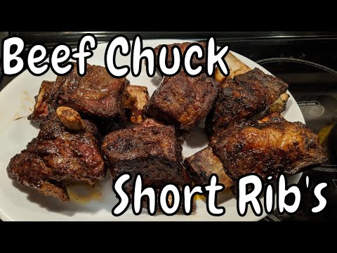beef-chuck-short-rib's---air-fryer-cooked-pan-seared