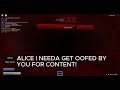 Confronting Alice (FPE:S) TW?