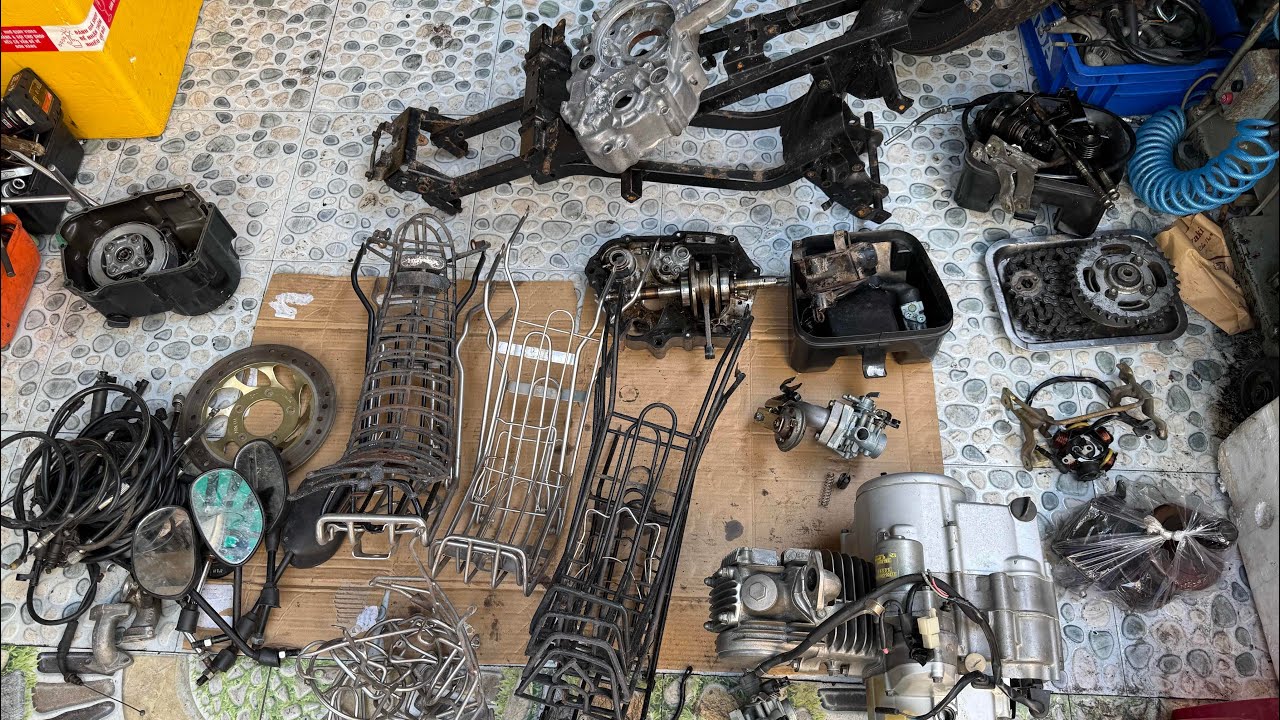 Tiếp Tục Thanh Lý Phụ Tùng Wave Thái 110 🔥Cục Máy Super 201 , Bộ Giấy Wave 110 ..,vv 