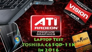 Laptop 2009 Test Toshiba Satellite C650D-11K Csgo In 2016