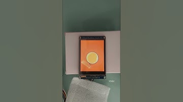 2.8inch HX8347D, ST7789 TFT LCD Display, SPI, ESP32, #gif  #lcd #esp32 #electronics #arduino