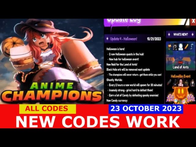 ⚠️ NEW CODES UPDATE 3 + NEW PASSIVE CELESTIAL NO ANIME CHAMPIONS SIMULATOR  - ROBLOX 