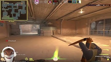 Last Bullet AWP Smoke Shot | #fl4mexofficial auf #Twitch #cs2