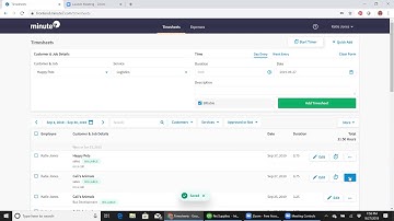 How to enter time into Minute7.