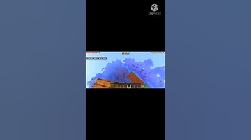 Falling water bucket MLG from 100 blocks high l #shorts #youtube #mlg #minecraft